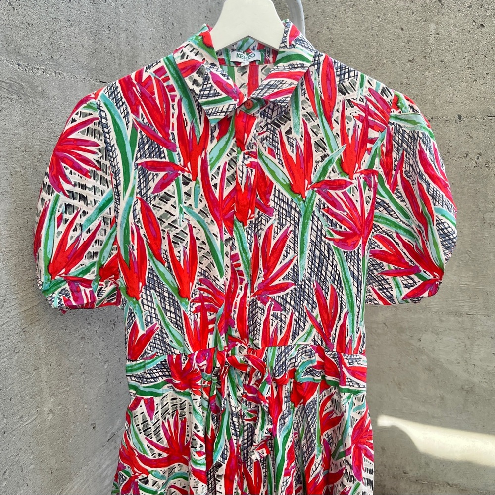 Kenzo floral dress